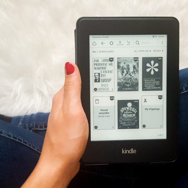 3 książki które ostatnio przeczytałam - na kindle paperwhite 2