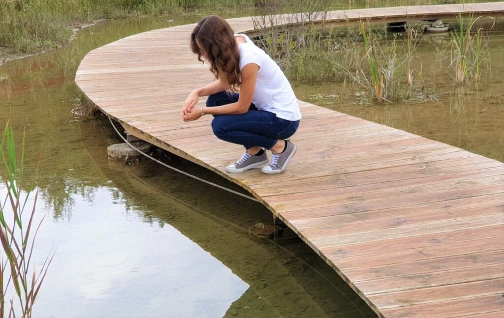 jeziorko w Parku Gródek w Jaworznie - refleksje o rozmowach z ludźmi o odmiennych poglądach